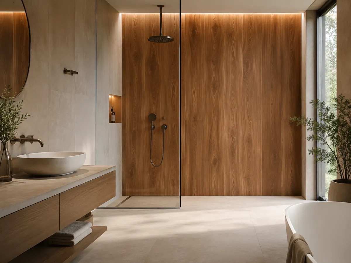 Vertical Placement for Bathroom or Shower Walls